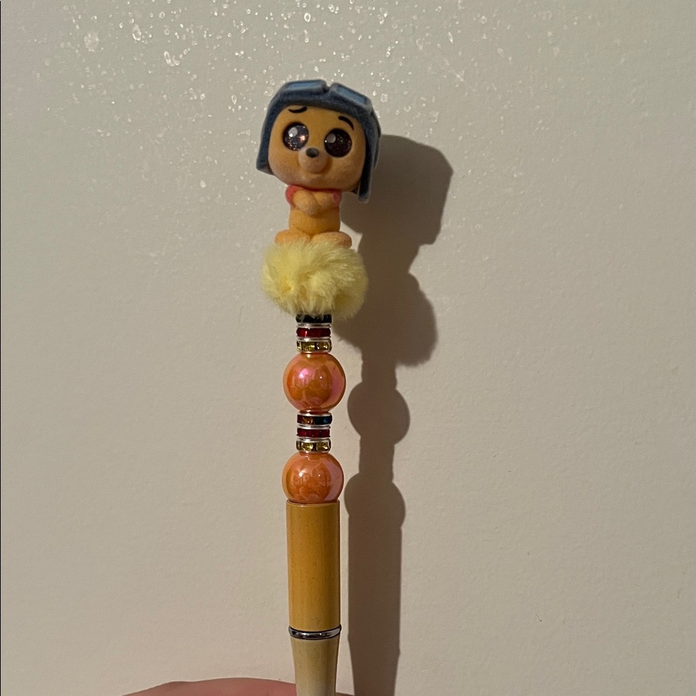Winnie the Pooh pen with Yellow and Orange Accents